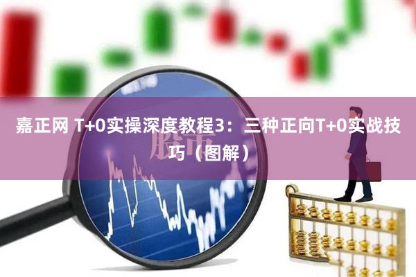嘉正网 T+0实操深度教程3：三种正向T+0实战技巧（图解）